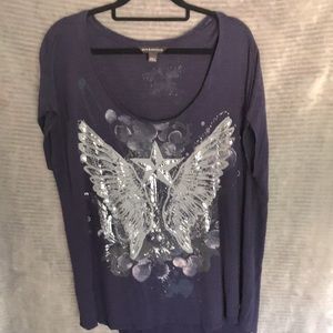 Rock & Republic Purple Tee